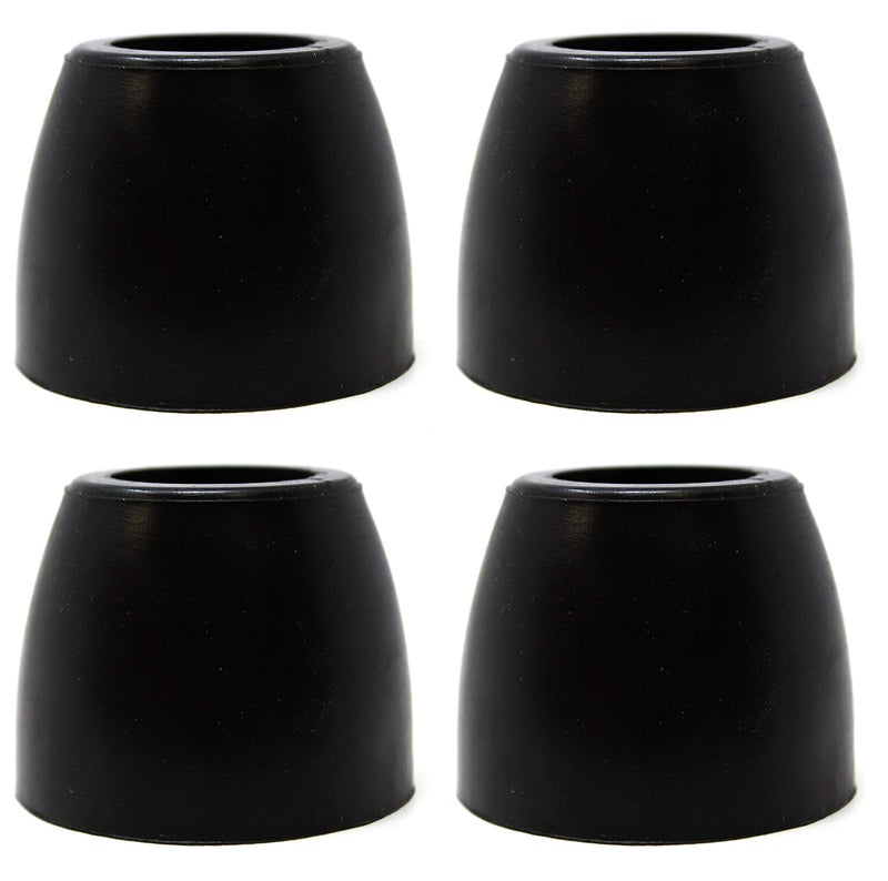 JSP Manufacturing 4-Pack Cargo Trailer Truck Replacement ramp Door Rubber Bumper Stop Cone 2" Tall - Image 1